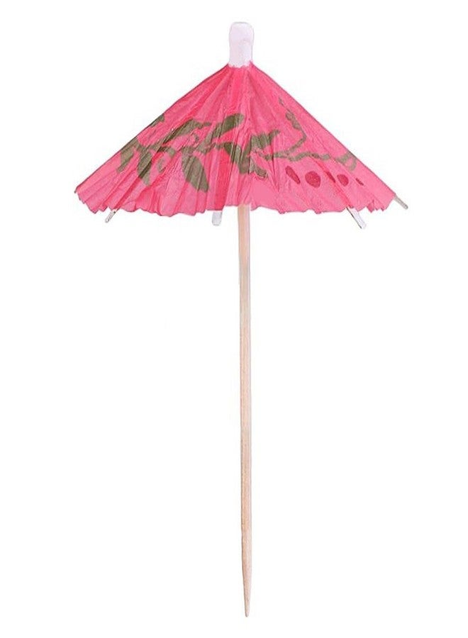 53 Arts Classic 10 Pieces Colorful Tropical Hawaiian Umbrella Decoration - Image 4